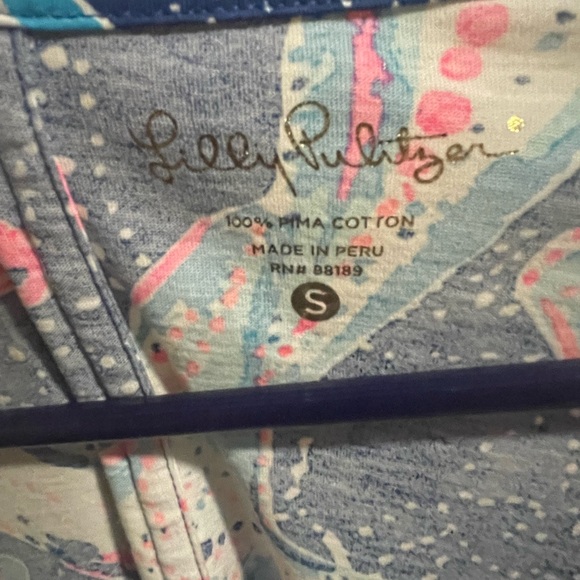 Lily Pulitzer Beacon Starfish Long Sleeve Dress - Picture 4 of 4